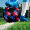 1pc Abstract Geometric Shapes Soccer Balls Size 5 Machine-Stitched Ball, Sports League Outdoor Match Football Training Ball Futbol Voetbal. Q2461049