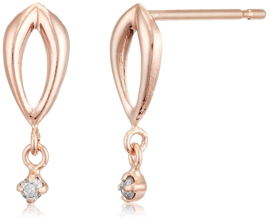 ESTELLE K10 Roségold Diamant-Ohrringe, 0212-1441-0022-0000