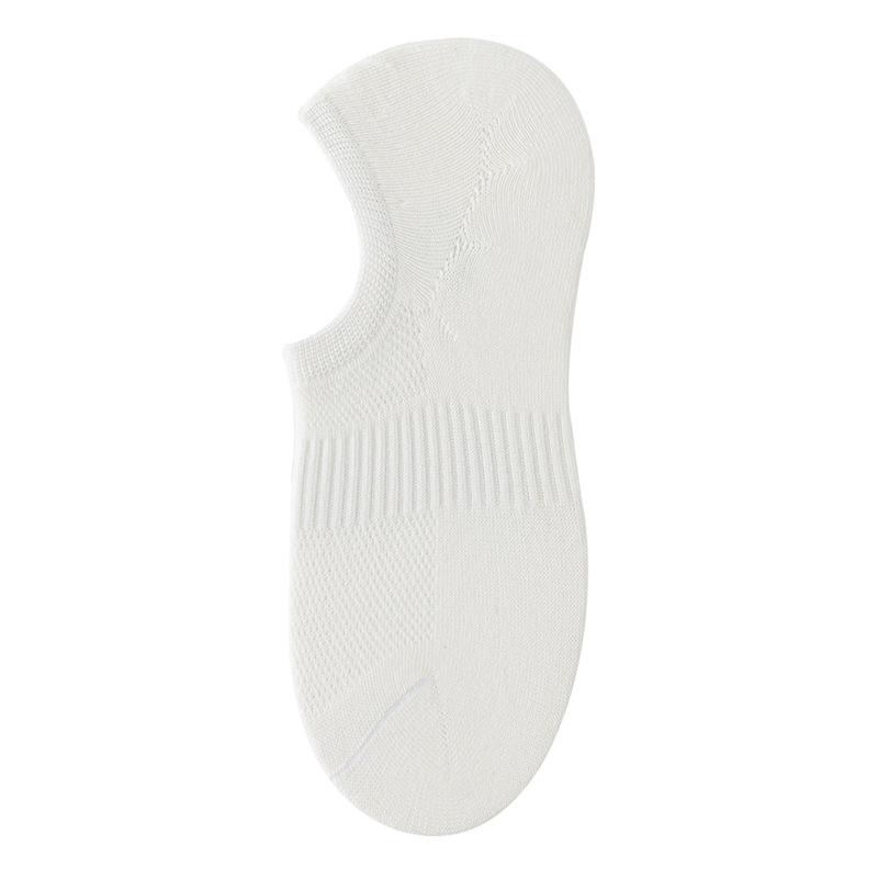 Men's Spring and Summer Short Socks, Mesh Invisible Cotton Socks, Anti-pilling Boat Socks, Non-dropping and Invisible Socks