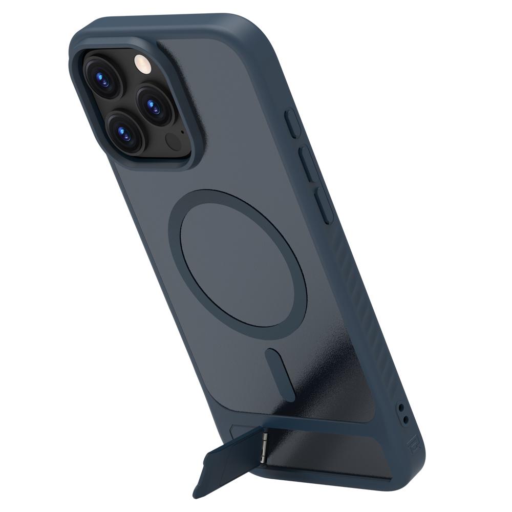 LEREACH Le-Chic Serie Für iPhone 16 Pro Max Hülle Kompatibel mit MagSafe Ständer TPU+PC Handyhülle