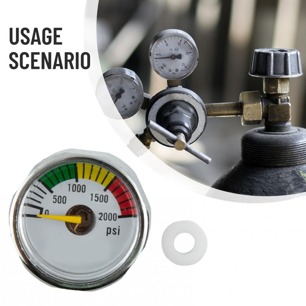 New Best Pressure Gauge Air Mini M10*1.0 21-25 Grams Accessories Fittings