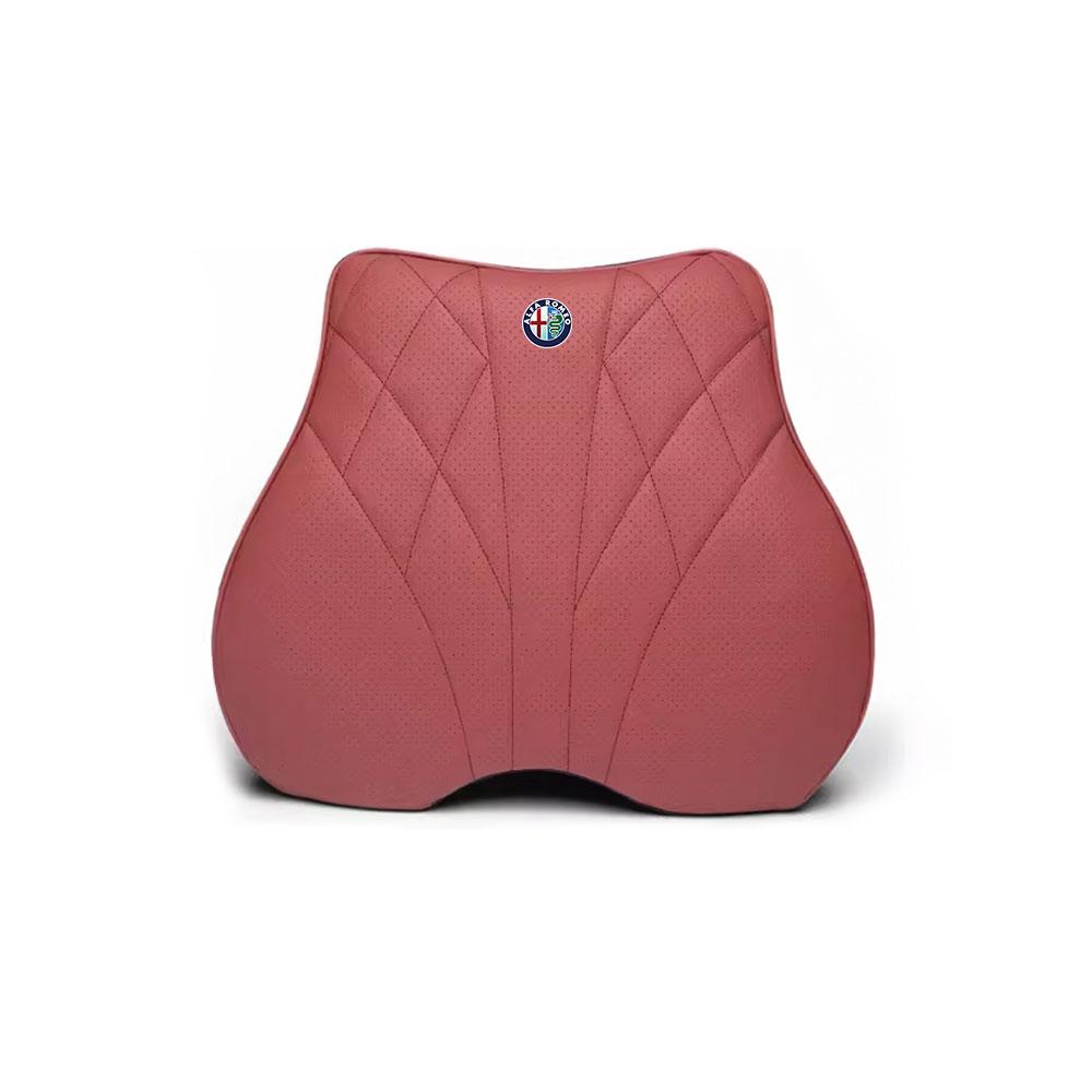 YYCE3 1pc Memory Foam Car Headrest/Seat Cushion For Alfa Romeo Giulietta GT 147 156 Mito Brera Giulia Stelvio Volante Auto Accessories