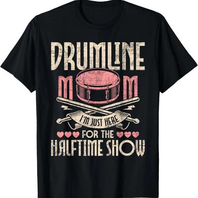 Onderschat Nooit Een Meisje Dat Drumt T-shirt