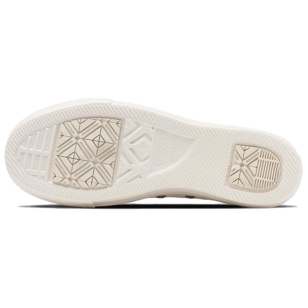 Converse All Star Light Plts Pointsuede Pg Ox Durable Breathable Low Top Canvas Shoes Women Sneaker White 31312002