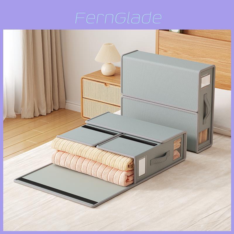 Modern Minimalist Oxford Cloth Foldable Storage Box For Bedroom Closet Organization