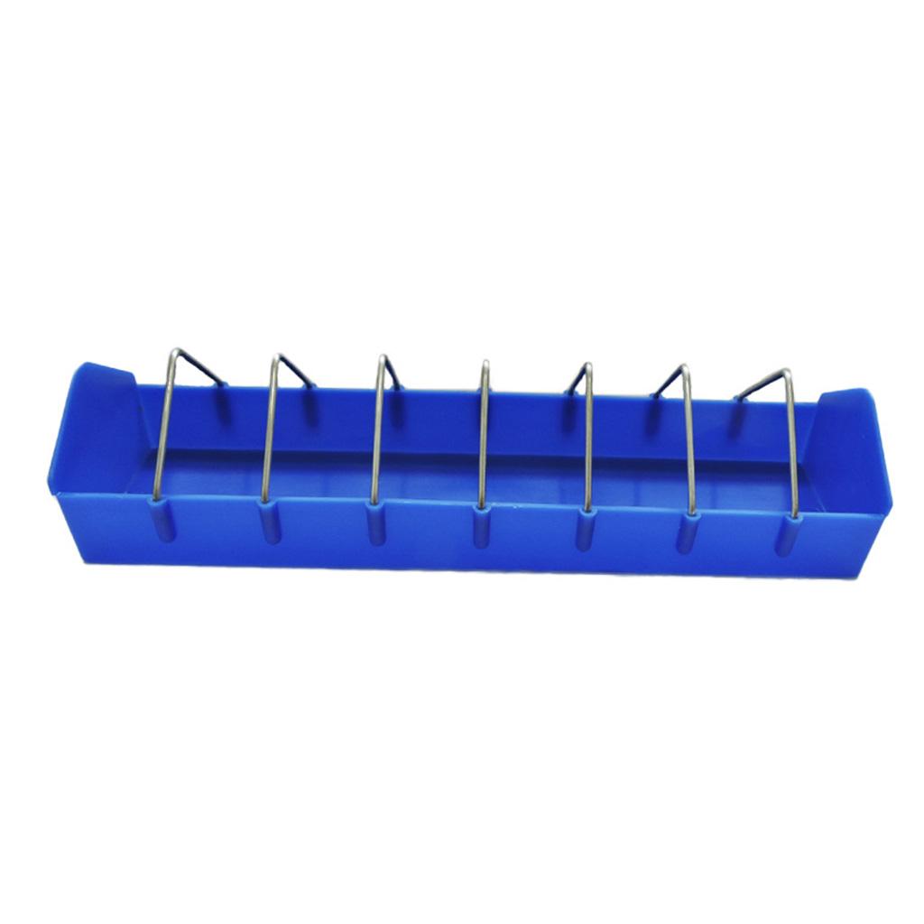 Chicken Feeder Small Birds Drinker Poultry Food Feeding Trough for Farm 1