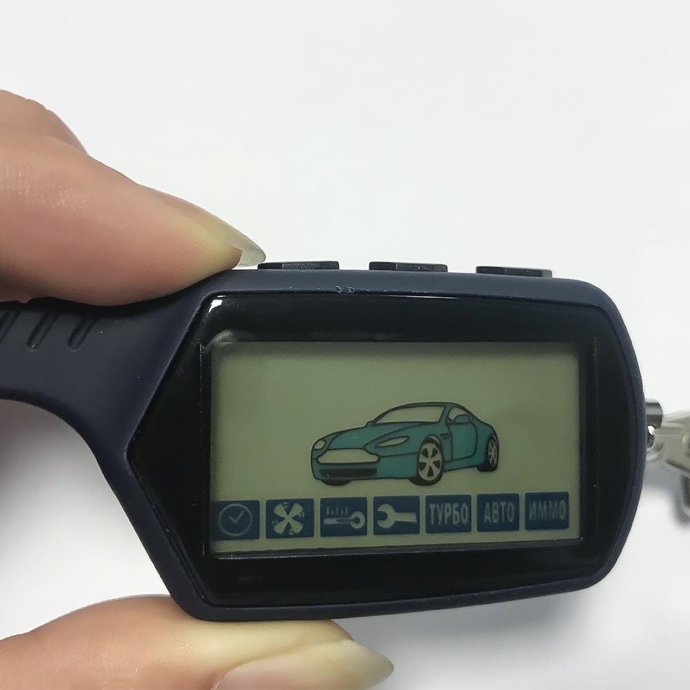 Mode Nouvel Accessoire Métal Voiture A91 Système Sonore Sécurité Antivol Alarme Télécommande Bidirectionnelle Pièces Auto