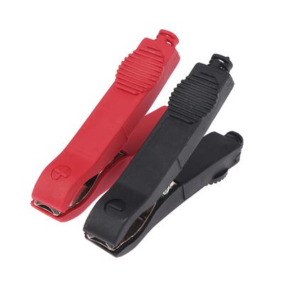 2 Pz 30A Pinze a Coccodrillo Isolate Cavo di Prova a Bassa Tensione Pinze Alligatore Rosso/Nero