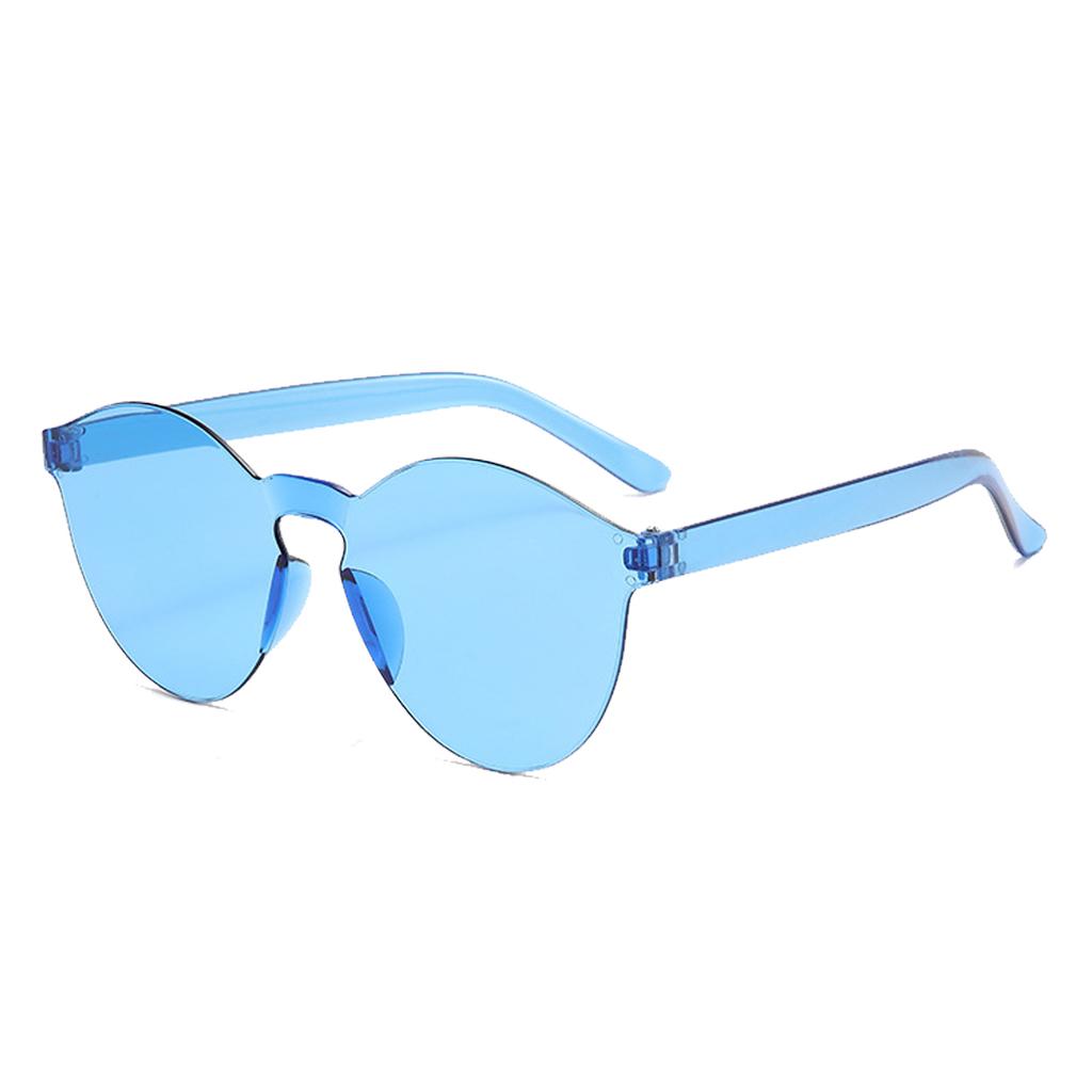 12 Pairs Per Set Candy Color Decoration Shades Oval Design Trends Women's Sunglasses Fashion Brand Sun Glasses for Lady