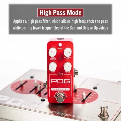 ELECTRO-HARMONIX PICO POG POLYPHONIC OCTAVE GENERATOR Guitar Effects Pedal