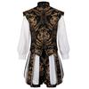 Costume Cosplay Tudor Elizabeth Haine Vestă cu Pantaloni Set Complet Tudo