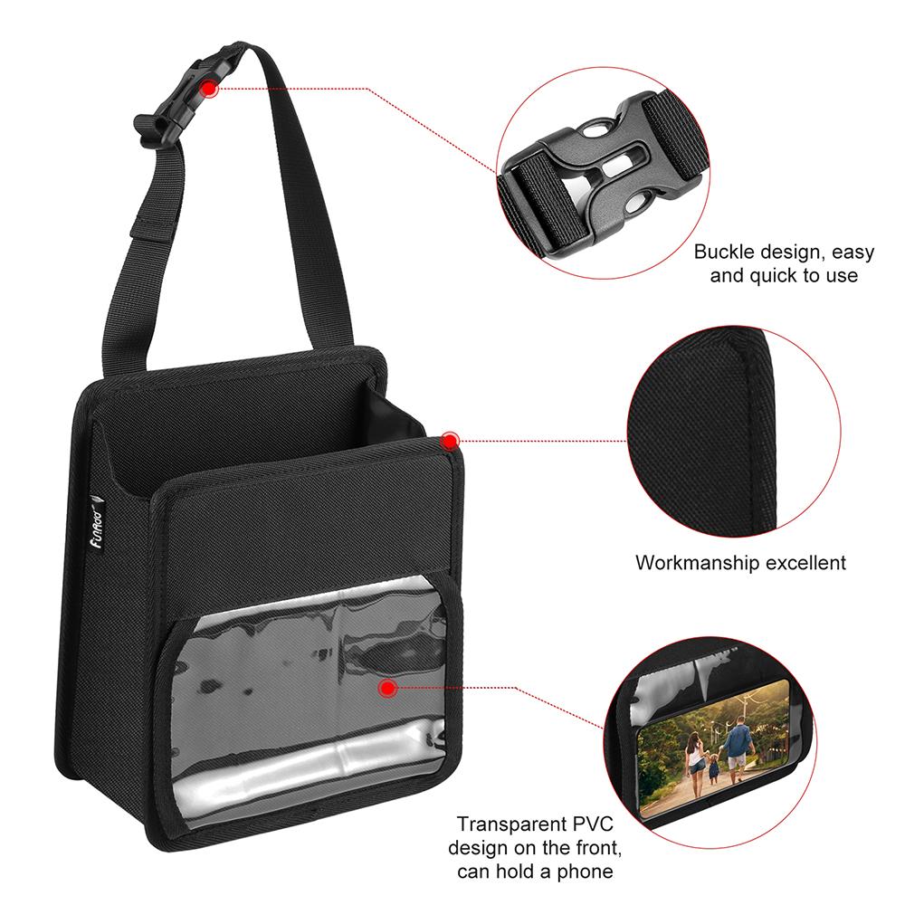 Multifunctional Folding Storage Box Bag Car Rear Seat Garbage Bin Portable Car Back Seat Hook Storage Box