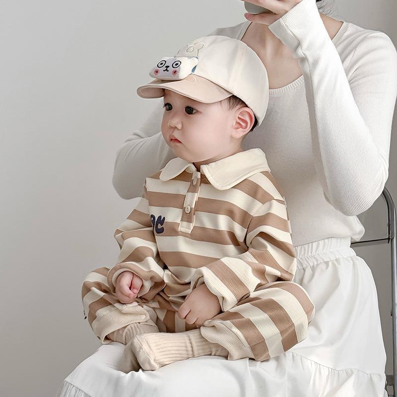 Baby Hat Spring and Autumn Thin Baby Baseball Cap Cute Cartoon Embroidered Sun Protection Baseball Cap Summer