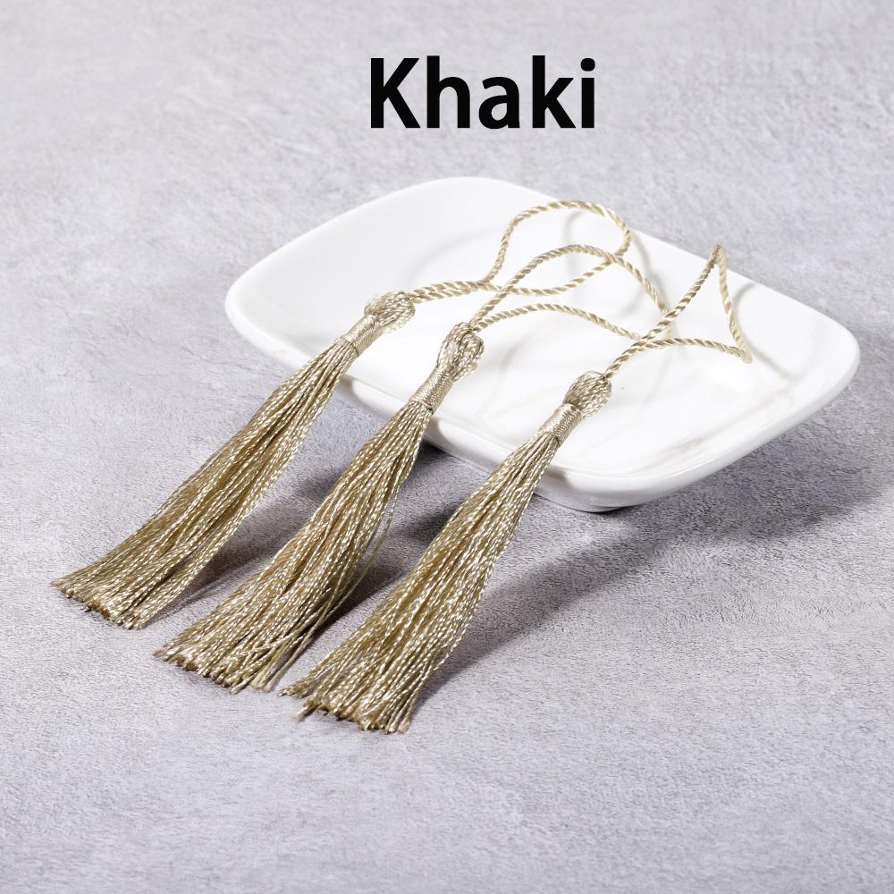 10-30Pcs 70mm Hanging Rope Silk Tassel Fringe For DIY Key Chain Earring Hooks Pendant Jewelry Making Finding Supplie Accessories
