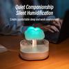Mushroom Rain Air Humidifier Electric Aroma Diffuser Rain Cloud Smell Distributor Relax Water Drops Sounds Colorful Night Lights