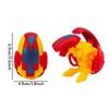 5PCS/Set Dinosaur Robot Transformation Dinosaur Egg Requires Manual Deformation Favorite For Creative Party Gifts