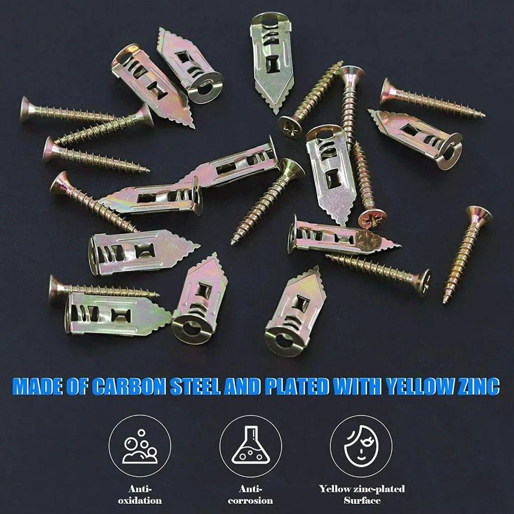 Self Drilling Hammer Driver Screw Hollow Wall Plug Nail-in Metal Wall Screw  Concrete