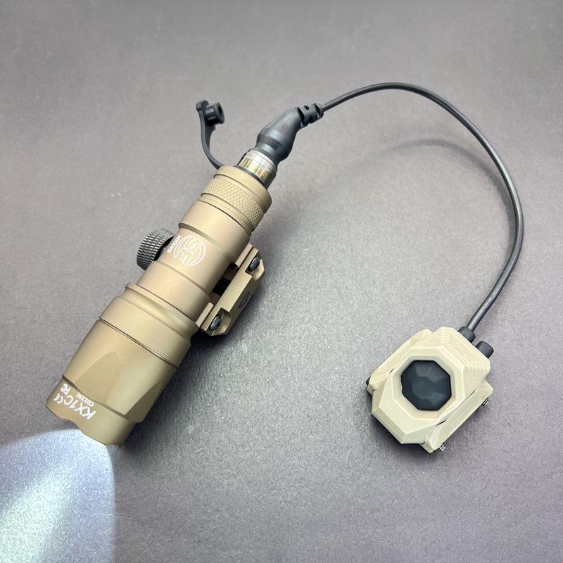 Axon-SL Tactical Flashlight: High-Brightness M300A/M600C with Dual-Function Remote Switch Tail Cap