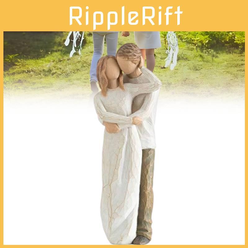 Exquisite Willow Tree Together Harzskulptur Perfekt für Abschlussfeiern und Einweihungen