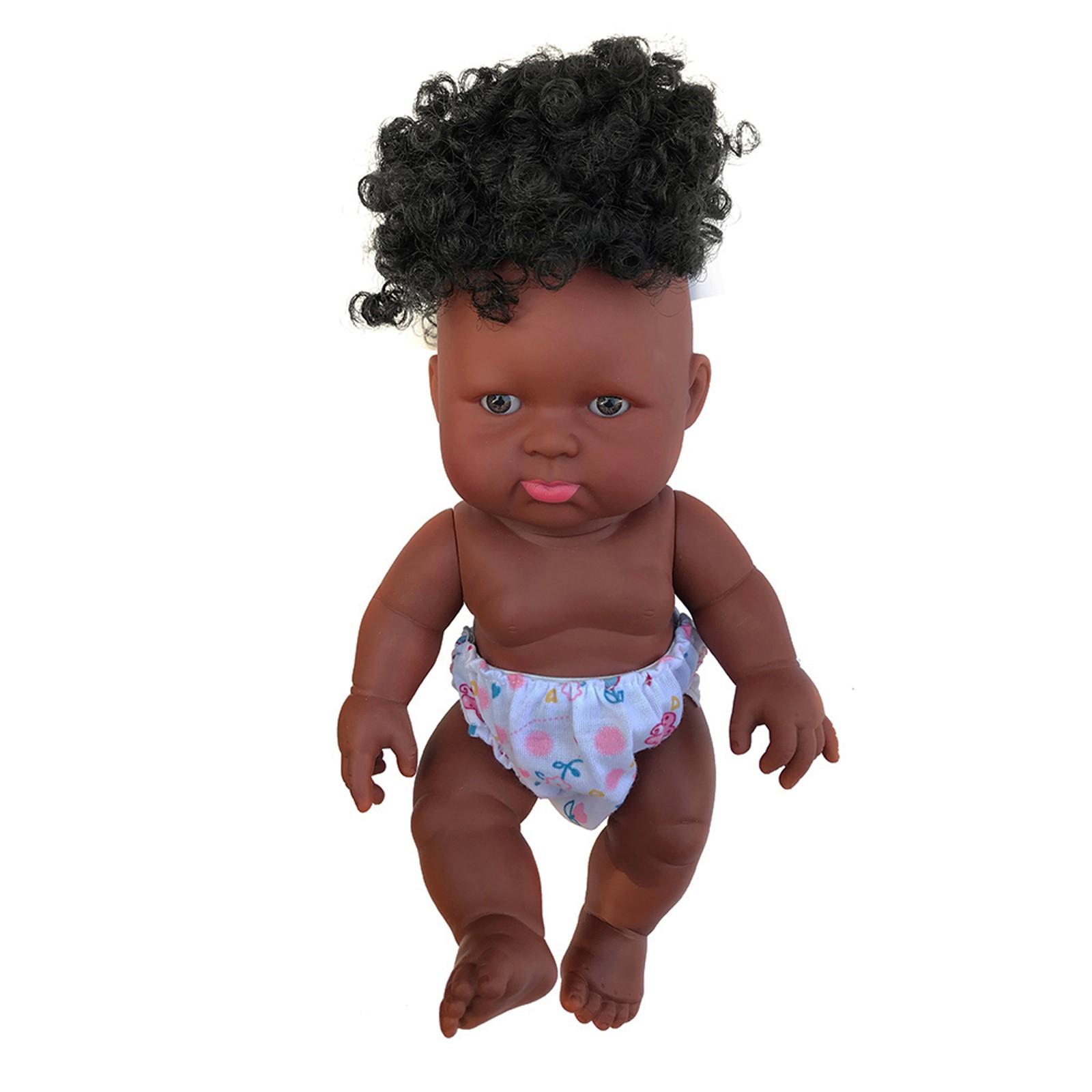 

Baby Movable Joint Doll Toy Black Doll Toy Christmas Gift