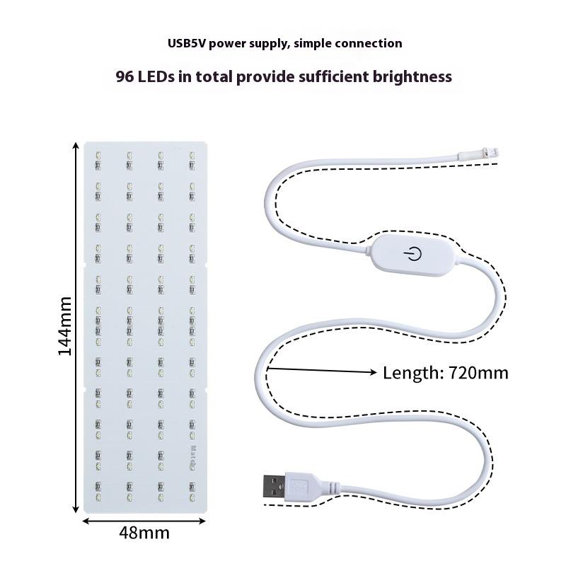 

1Набір світлодіодної плати підсвічування для Bambu Lab DIY Літофан Фото Модель Для 3D-принтерів Bamboo P1P P1S X1 X1C X1E A1 A1mini Аксесуари