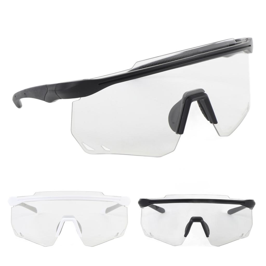 Photochromic Cycling Glasses TR90 Frame PC Lens Anti Fog Windproof Bike Sunglasses for Men Women Out