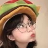 Creativity Burger Headgear Comfortable Performance Prop Hat Cartoon Decorative Burger Hat  Children