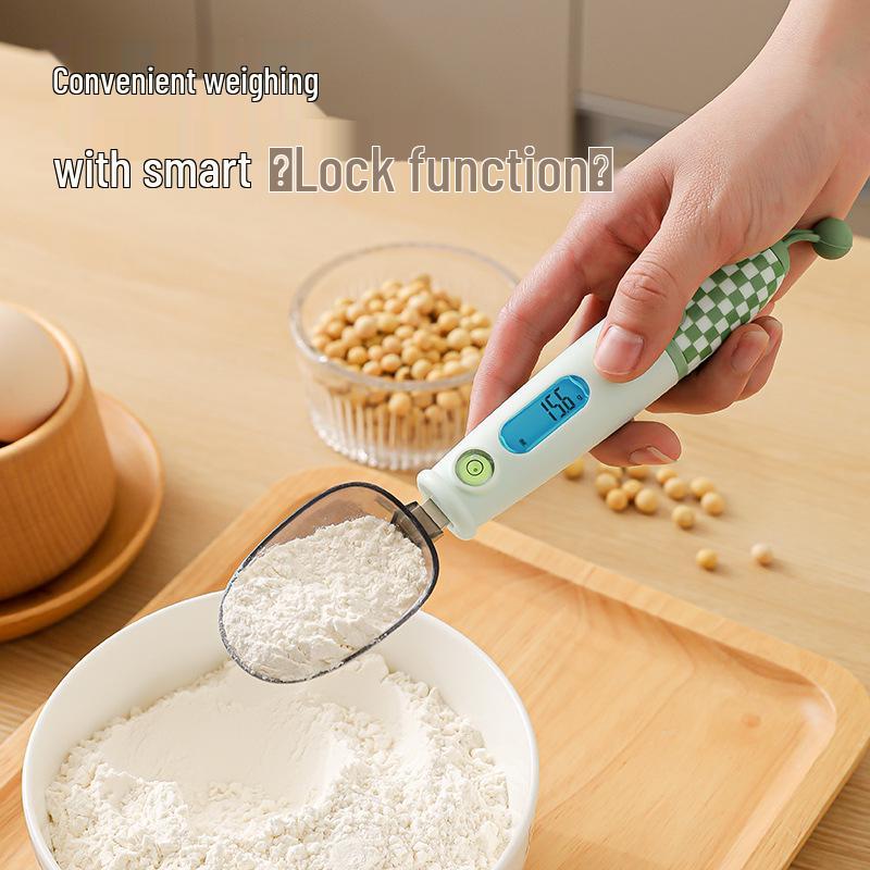 Digital Measuring Spoon for Baby Food, Cereal, and Flour - Precision Gram Scale