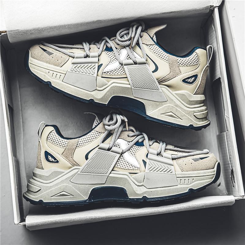 Dad Shoes New Summer Mesh Breathable Thick-soled Running Youth Spring and Autumn Versatile Sports Shoes