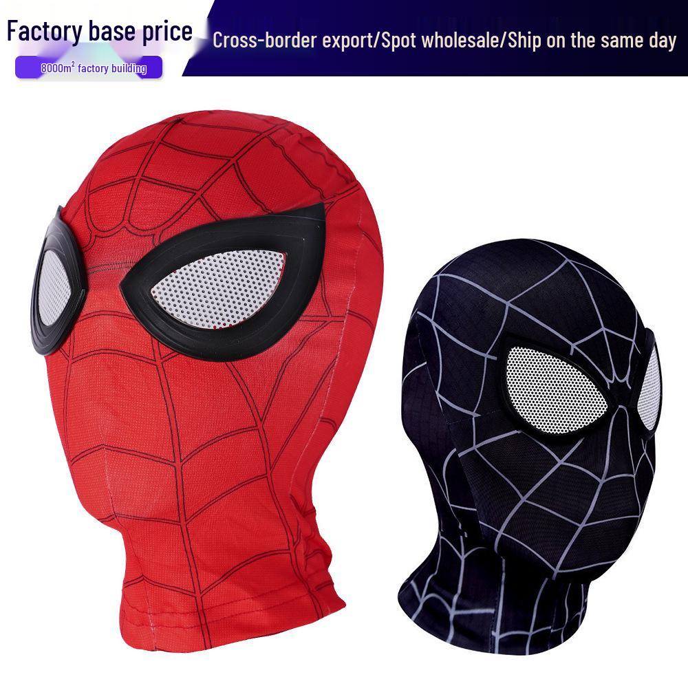 Cross Spiderman Halloween Adult Cosplay Funny Role-Playing Mask Headgear