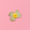 Zinc Alloy Brooch Pin, Enamel Paint Corrosion-Resistant Lapel Pin, Flower Bear Style Metal Badge with Stable Back-Buckle Pin for Clothes Hats