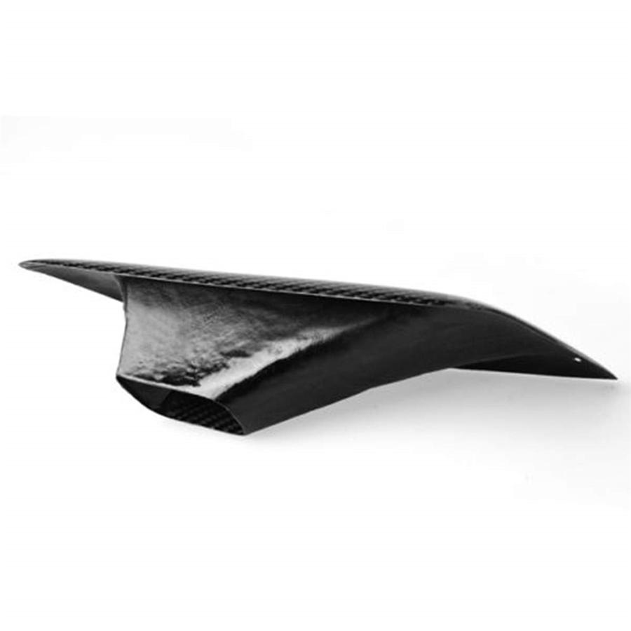 Carbon Fiber Look Bumper Side Air Vent Cover For 2003-09 Nissan 350Z All Models