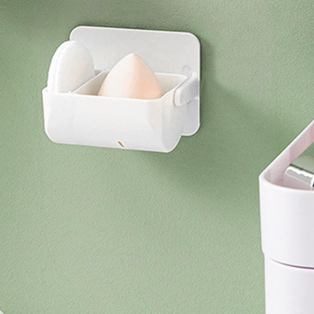 case Drying Drain Mounted Container beauty eggs Holder for Facial Bathroom Bedroom