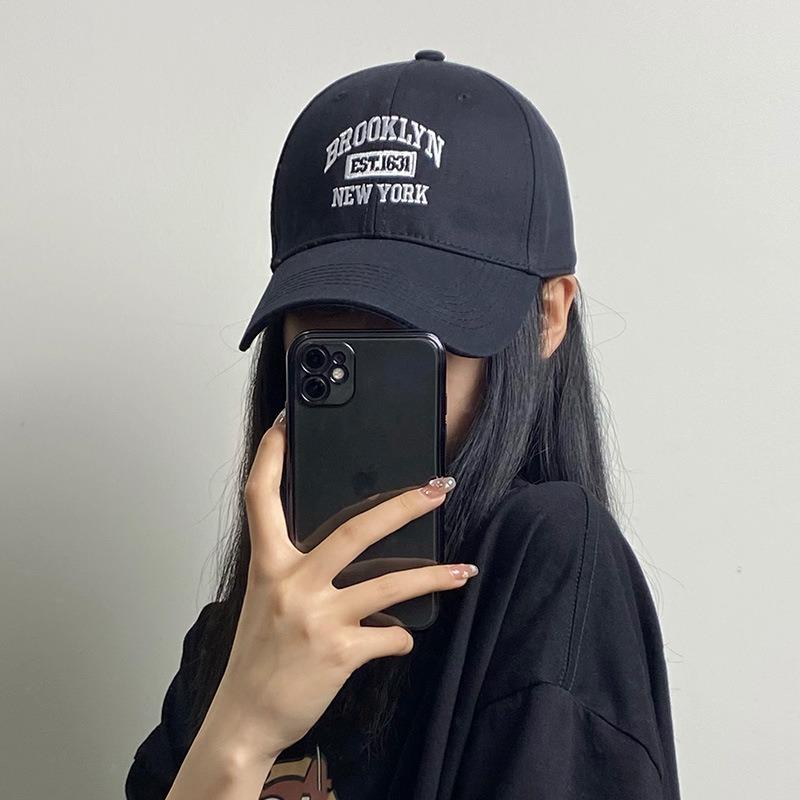 Big Head Circumference Deep Top Cap Women's Summer Widening Big Brim Baseball Hat Showing Small Face Sunscreen Men's Trend Korea