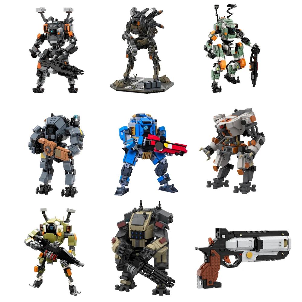 Gobricks BT-7274 Titan Classe Vanguard Mattoncini Gioco Titanfall 2 FS-1041 Titan Blocchi da Costruzione NORTHSTAR Titan Mattoncini Giocattolo Regalo Bambino