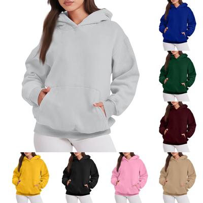 Womens Oversized Sweatshirts Pullover Hoodies Fleece Sweaters Long Sleeve With Pockets Winter Fall Outfits