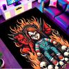 Bride of Chucky Print Rug, Washable Floor Carpet, For Entryway Dorm Laundry Room Office Study, Home Decor Birthday Christmas Gift