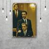 Corleone al pacino Kovové cedule nástěnná dekorace Vintage plechové cedule Kapitán kovový plakát Dekorace pro Bar Pub Klub Nástěnná dekorace