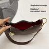 Moon Shaped Baseball Bag High-end Scratch-resistant Single Shoulder Bag for Women Shopping Gathering Weekend Trip