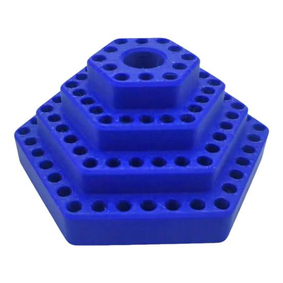Storage Rack 103 Holes Open Design Easy Access Secure Bit Holder Organizer Impact-resistant Tool Rack