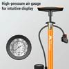 Pompka rowerowa ze wskaźnikiem Wielofunkcyjna pompka do rowerów i samochodów 160PSI ze wskaźnikiem wysokiego ciśnienia i dyszą 3 w 1 Pompka powietrza