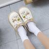Thick-soled EVA hole shoes women's summer outer wear muffin bottom bag head half drag non-slip fashion heightening beach cool slippers
