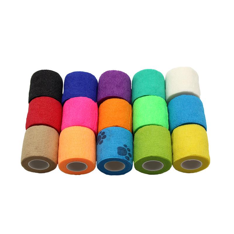 Ankle & Finger Self-Adhesive Protective Bandage - Elastic, Non-Woven Fabric for Sports & Pets