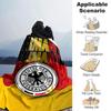 Germany National Team Print Flannel Blanket High Quality Warm Comfortable Cover for All Seasons Perfect for Gifts Home Decor