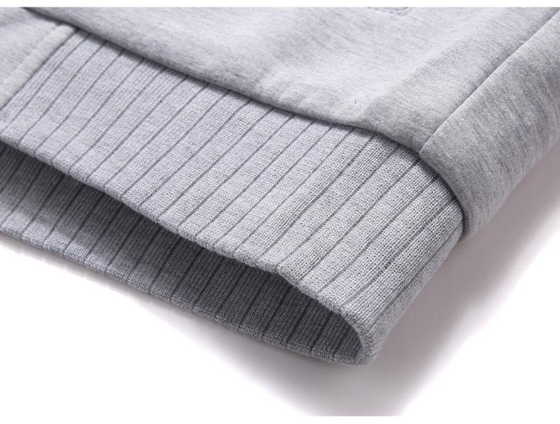 Men's Fashionable Hooded Cardigan: Thickened Winter Sports Hoodie with Fleece Lining