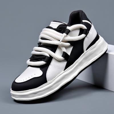 Fashion Luxury Brand Mens Shoes Comfortable Lace-up Non-slip Casual Shoes For Men Sneakers Italy Running Vulcanize Shoe Tennis Masculino