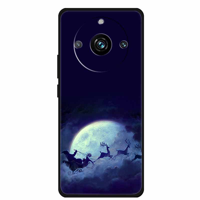 2024 Christmas Phone Cases For Realme 11 Pro Plus Case Soft TPU Silicone For Realme 11 Pro RMX3771 Shockproof Cover Bumper Funda