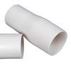 White Threaded Vacuum Hose Cuff Replacement For Swimming Pool Cleaning Equipment Plastic Adapter Connector