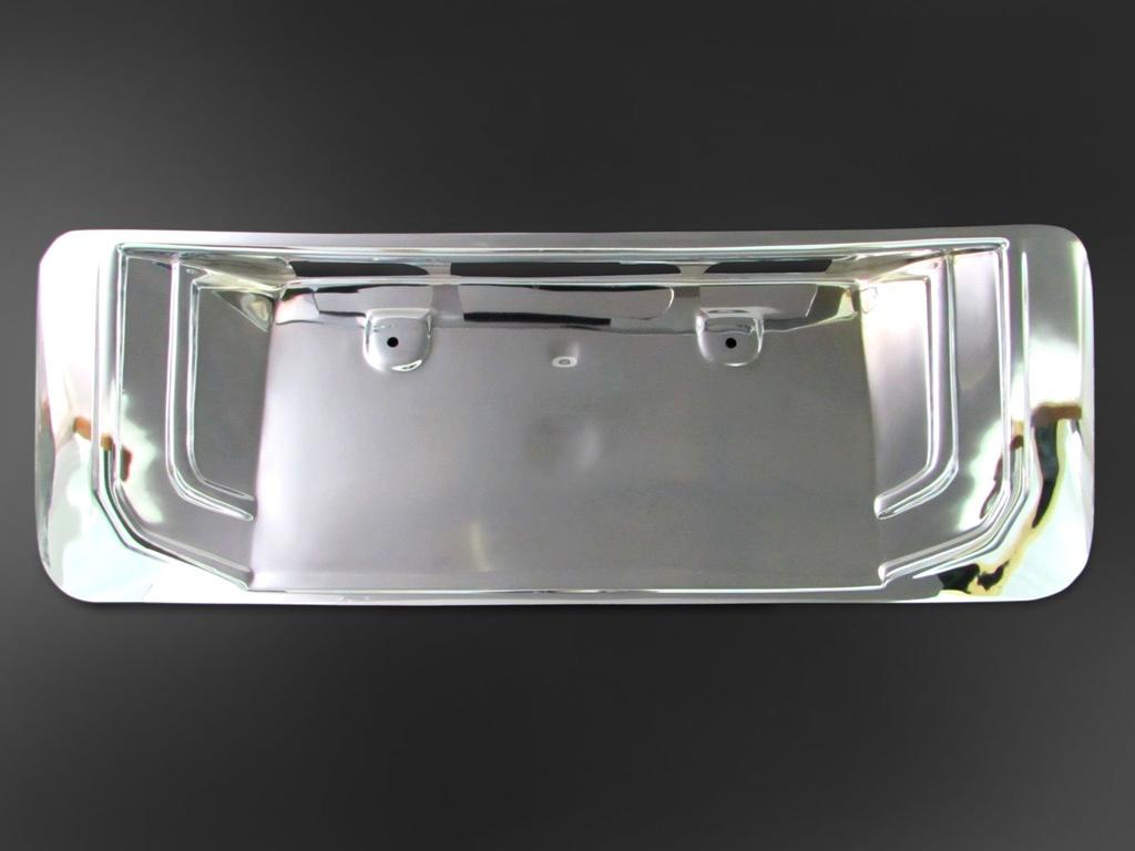BRIGHTZ Chrome Rear License Plate for Pixis Mega LA Pixis Mega 23383 LA700A/LA710A [LICENSE-007] LA700, LA710, A700, A710, 700, 710,