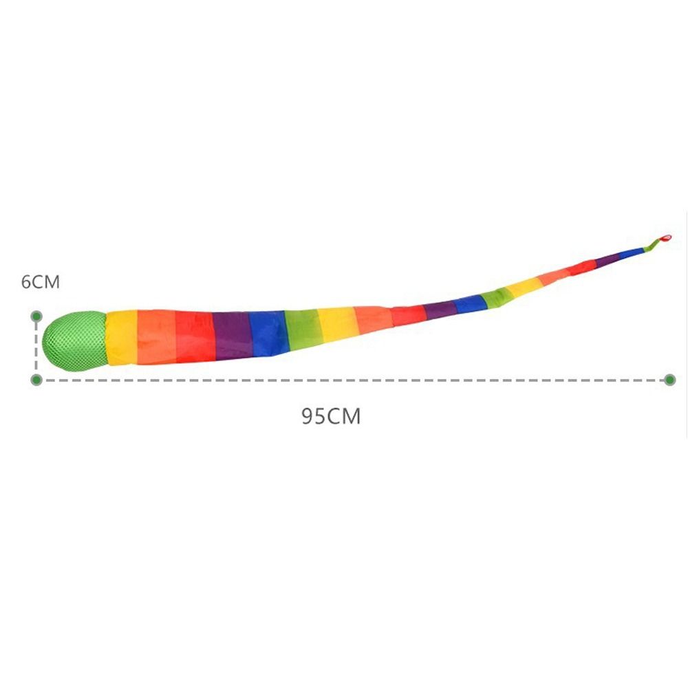 Eco-Friendly Fabric Rainbow Tail Ball Catch Meteor Ball Soft Throwing Soft BallKid Toy  School